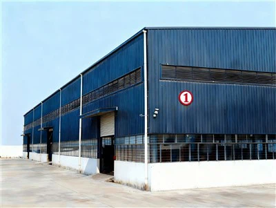 Magazyn prefabrykowanych konstrukcji stalowych